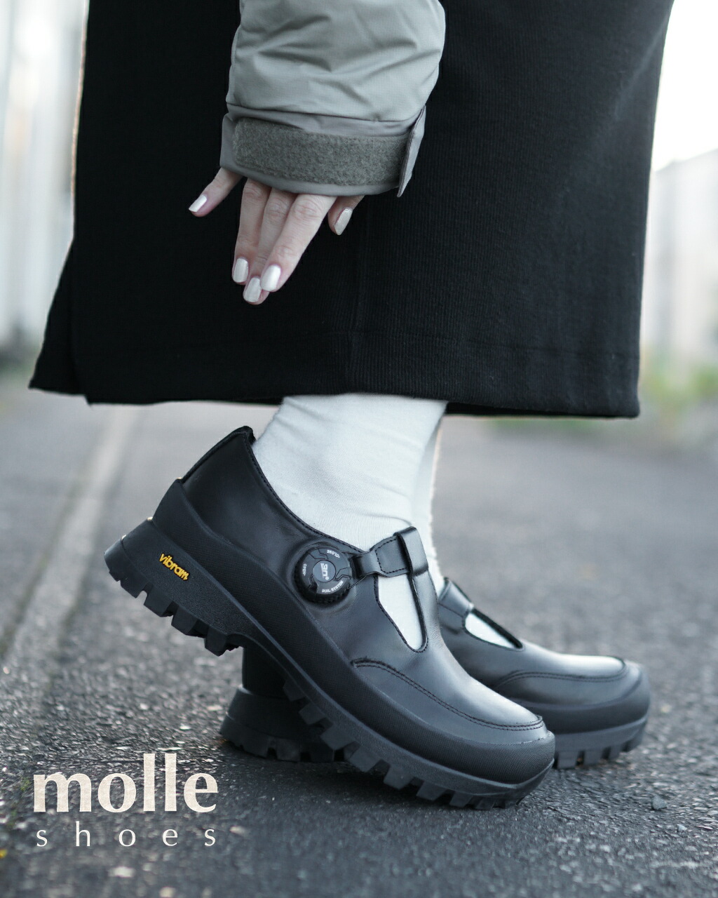 楽天市場】モールシューズ molle shoes フリーロック Tストラップ