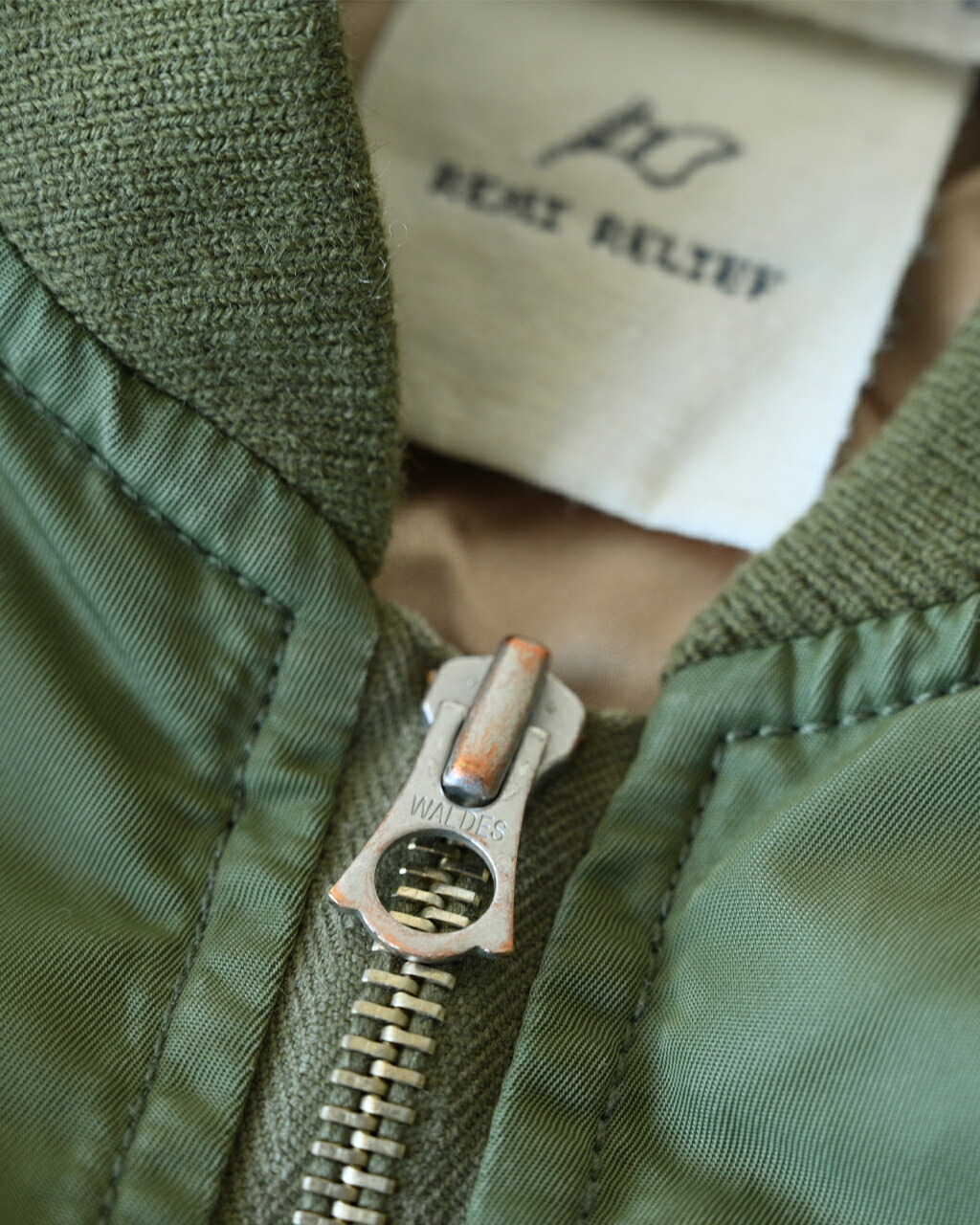 楽天市場】【SALE！50%OFF】レミレリーフ REMI RELIEF ナイロンMA-1