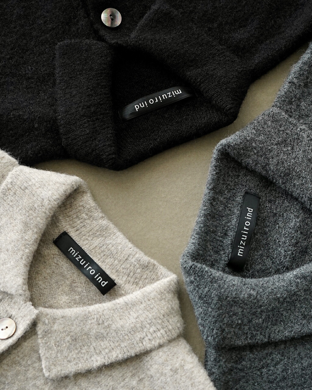 楽天市場】【SALE！20%OFF】ミズイロインド mizuiro ind 襟付き