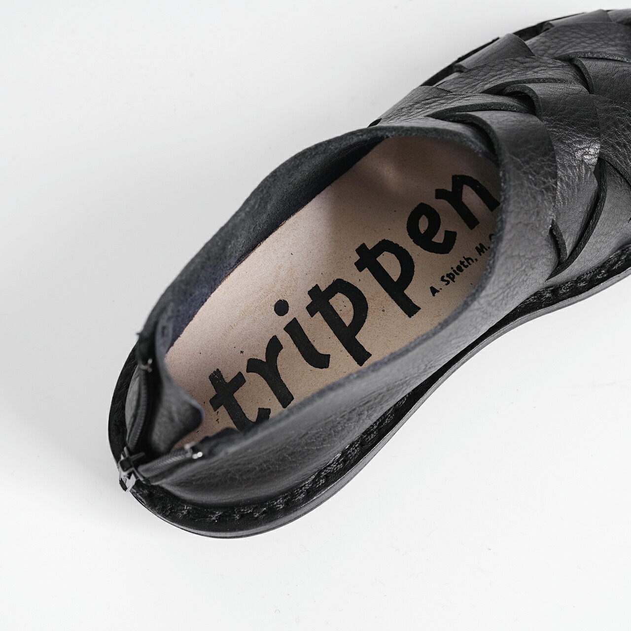 楽天市場】トリッペン trippen レザーメッシュシューズ レディース