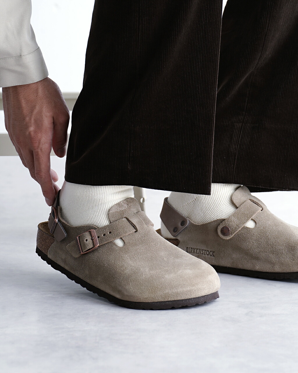 楽天市場】ビルケンシュトック BIRKENSTOCK トキオ Tokio Suede ベロア