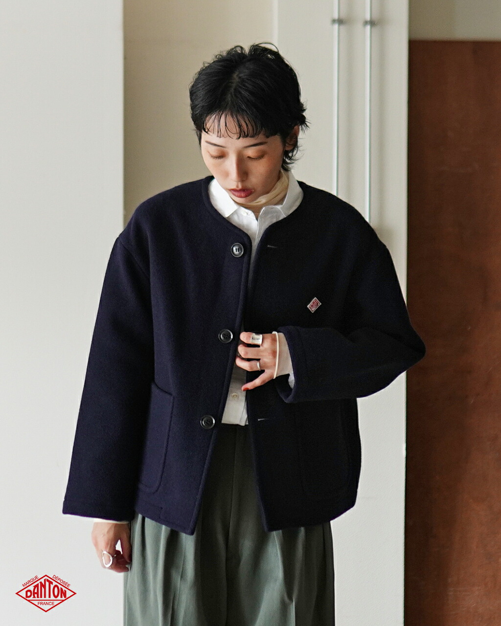 楽天市場】ダントン DANTON カラーレス ジャケット レディース