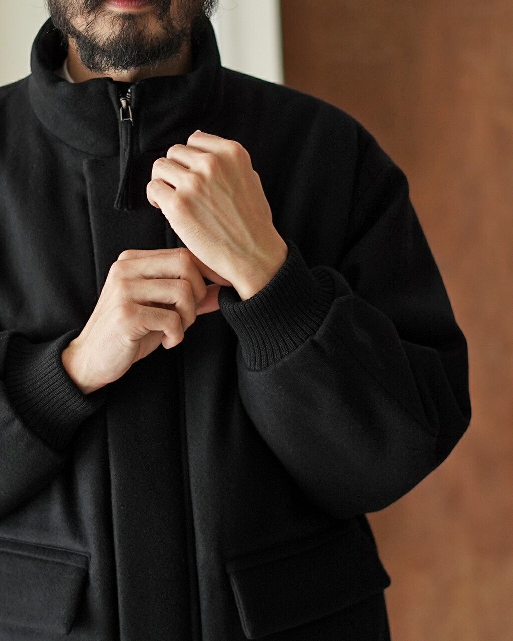 楽天市場】スティルバイハンド STILL BY HAND 中綿ウールブルゾン