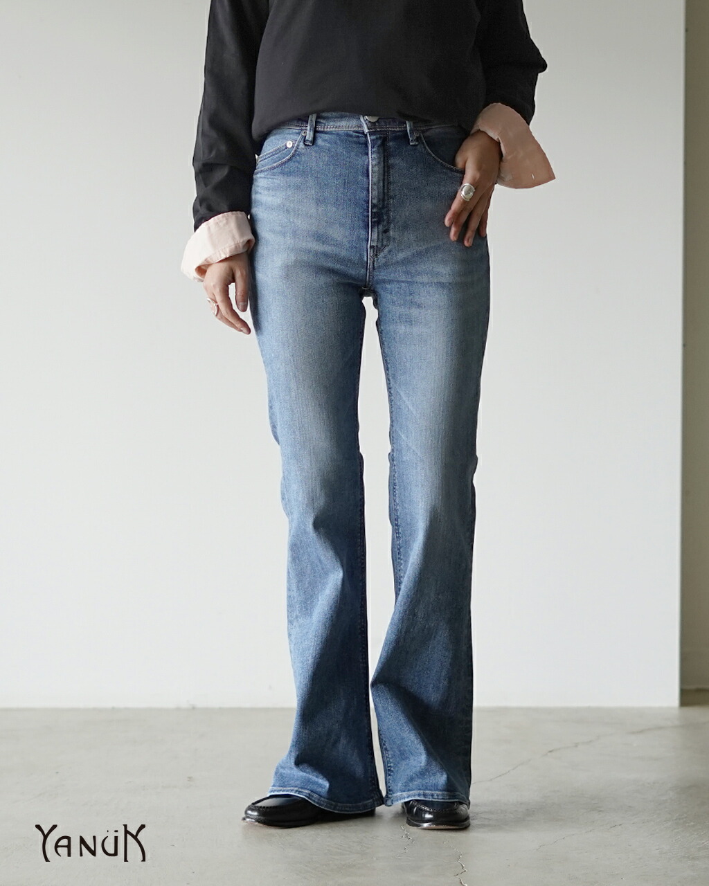 楽天市場】【スーパーSALE×P10倍】ヤヌーク YANUK ブーツカットFLB