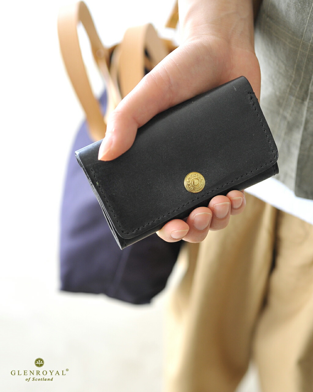 楽天市場】グレンロイヤル GLENROYAL BUSINESS CARD HOLDER ブライドル