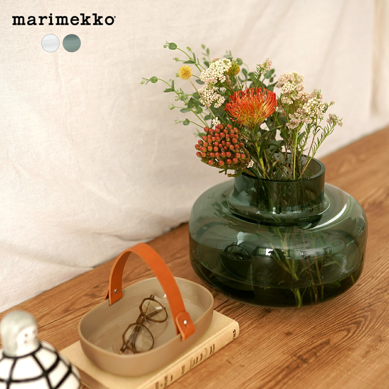 楽天市場】マリメッコ marimekko Urna フラワーベース 52196-4-67640