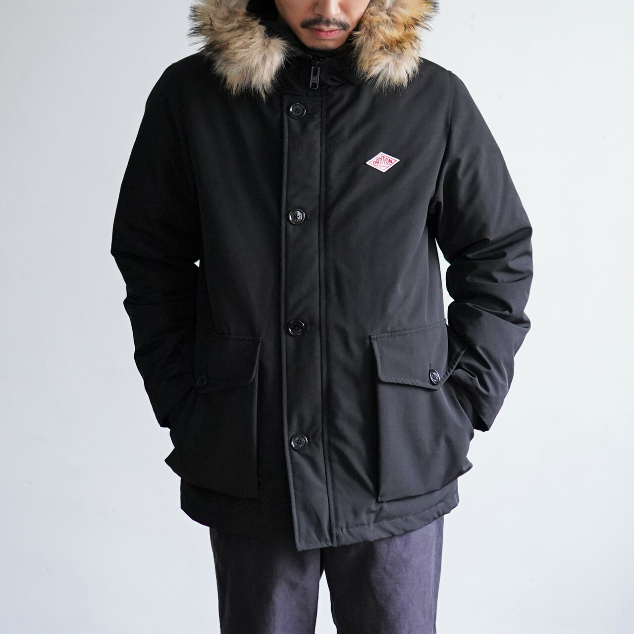 ダントン ダウン 34 ファー付き DANTON ダウンジャケット 【公式通販】