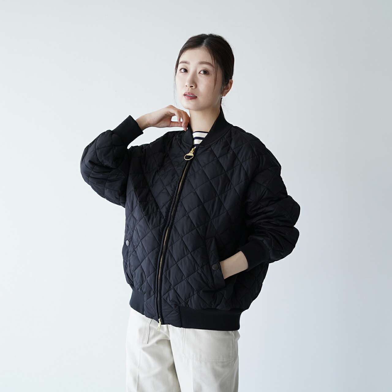 楽天市場】バブアー Barbour レディース ボンバー ジャケット ナイロン