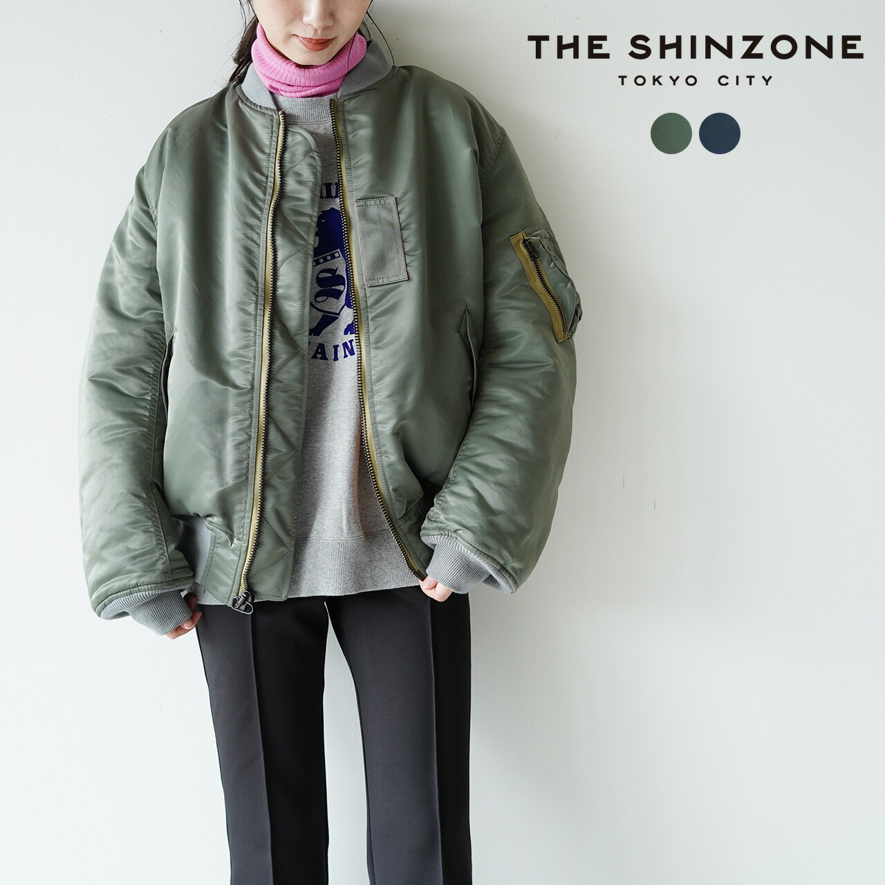 楽天市場】シンゾーン THE SHINZONE MA-1 ミリタリー ジャケット
