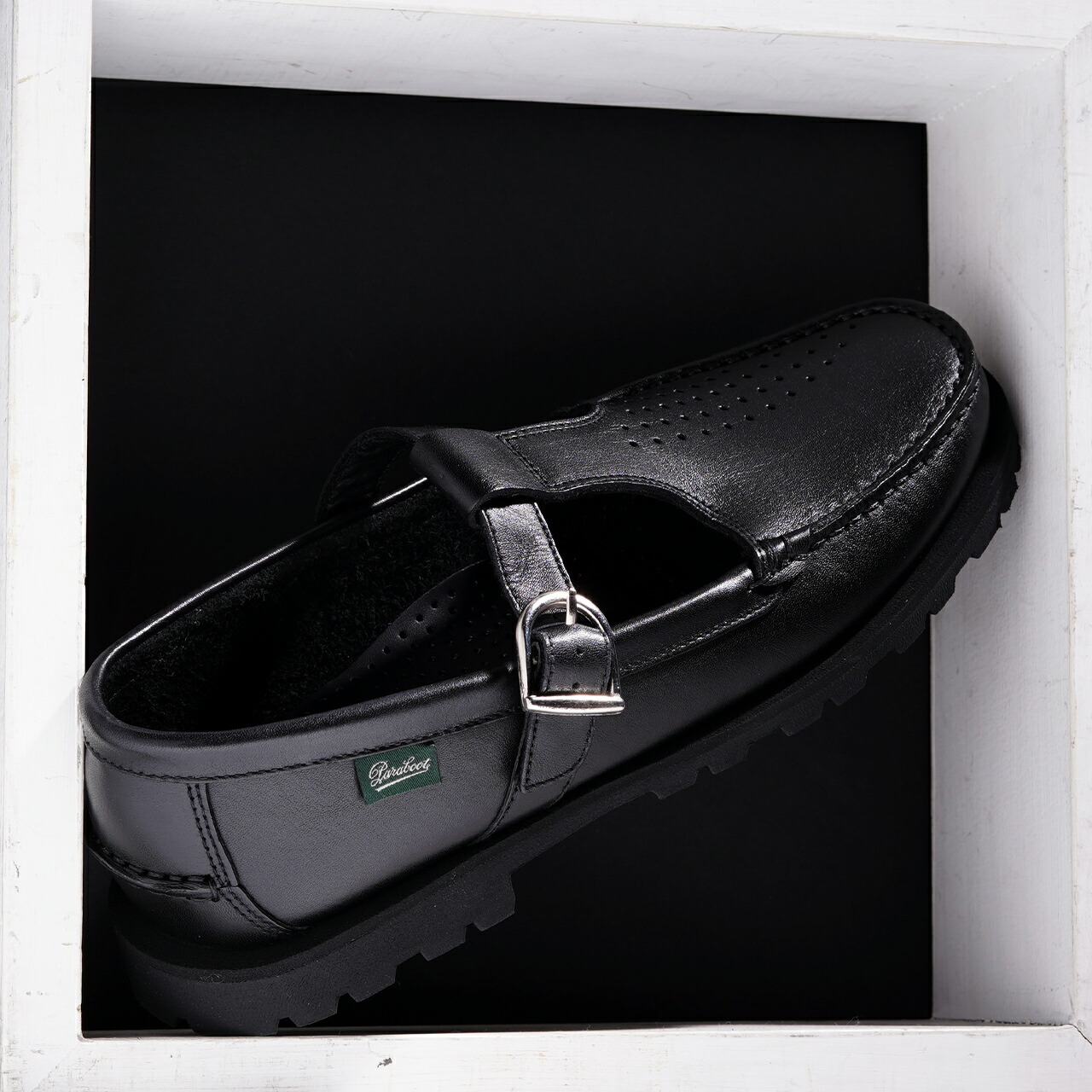 楽天市場】パラブーツ Paraboot バボード BABORD ストラップ レザー