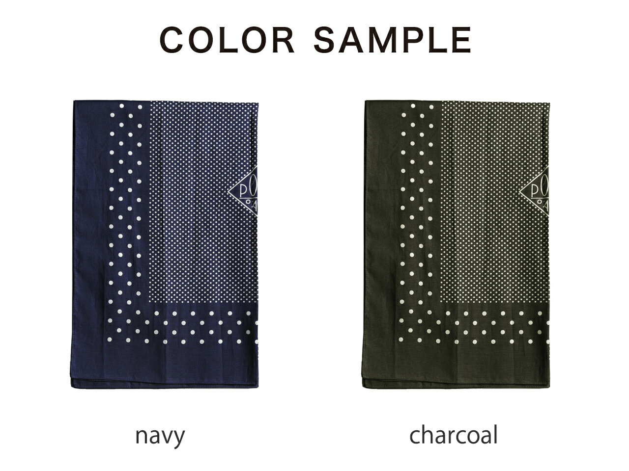 楽天市場】ポストオーバーオールズ POST O'ALLS バンダナ スカーフ