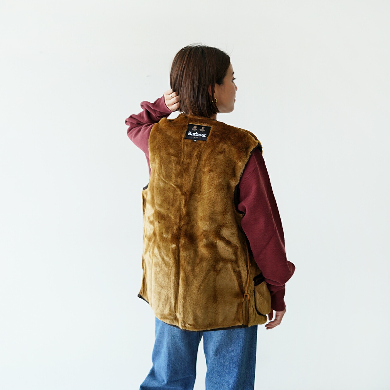 楽天市場】【SALE！20%OFF】バブアー Barbour フロントジップ ファー