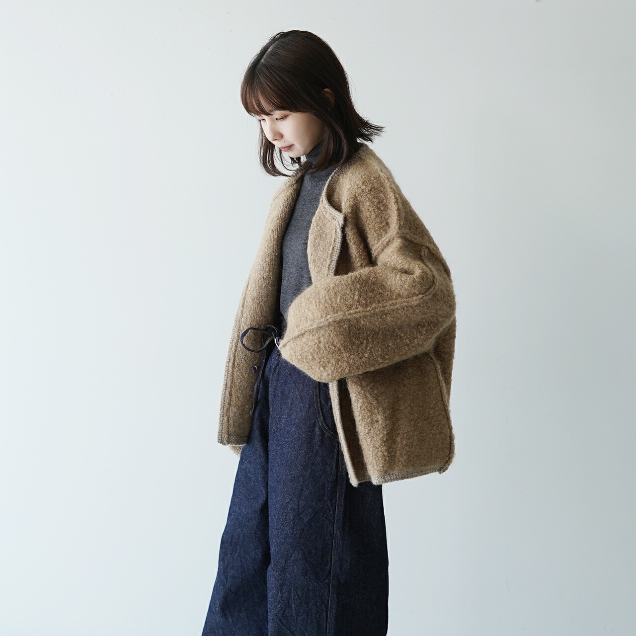 楽天市場】【SALE！20%OFF】アンフィル unfil モヘア & シェトランド