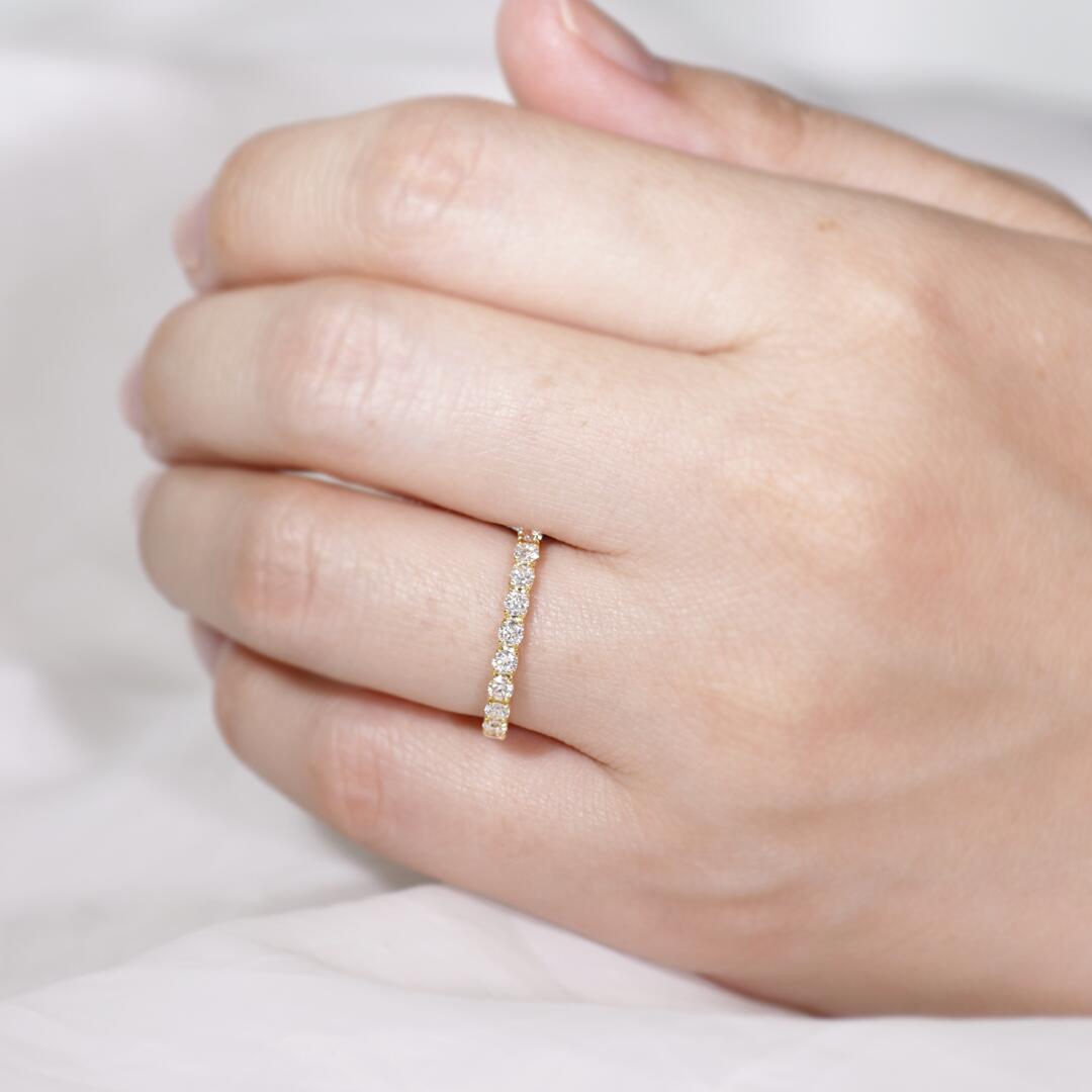 楽天市場】Pt900／K18YG 豪華【1.0ctUP】ダイヤモンド フルエタニティ