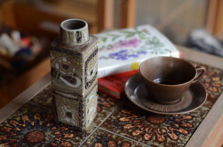 楽天市場】【送料無料】Royal Copenhagen Fajance Baca 花瓶 一輪挿し