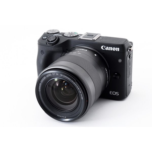 楽天市場】【中古】キヤノン Canon EOS M3 ブラック レンズキット Wi