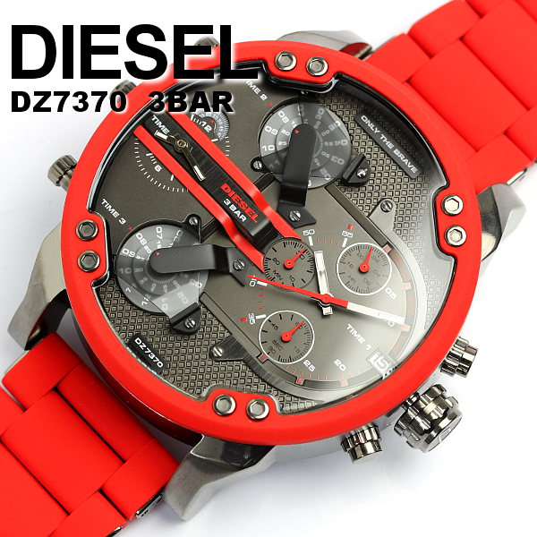楽天市場】【送料無料】【DIESEL】 ディーゼル 腕時計 ビッグケース