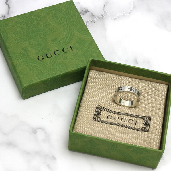 楽天市場】【楽天スーパーSALE】GUCCI グッチ リング 指輪 シルバー GG