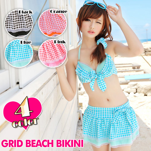 楽天市場】SALE中 激安 3点セット 水着 ビキニ 体型カバー水着