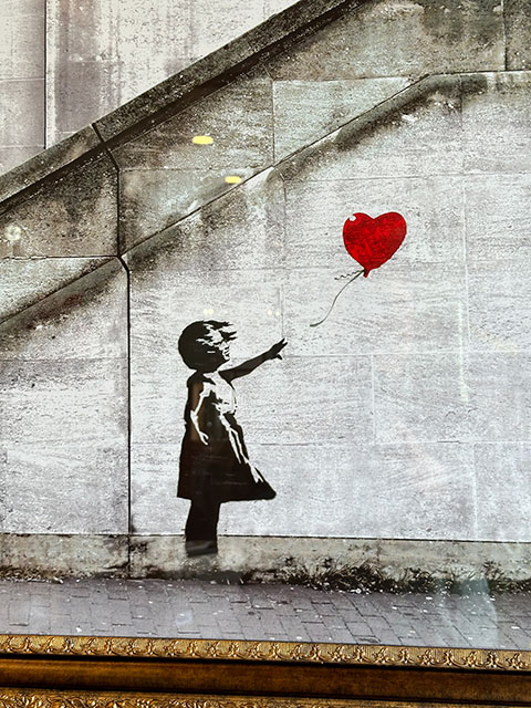 楽天市場】バンクシー アートフレーム Limited Edition サザビーズ