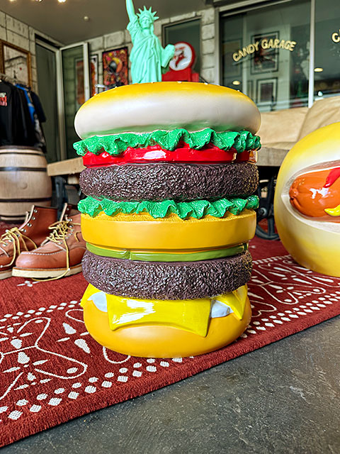 楽天市場】ハンバーガー スツール イースね アメリカン雑貨 アメリカ