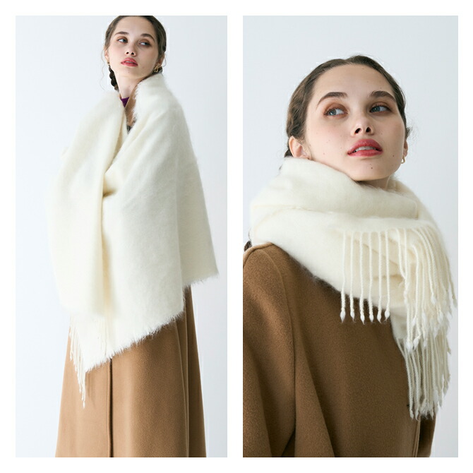 楽天市場】Cashmee カシミヤ 100％ ミンク加工 大判 ストール カシミヤ
