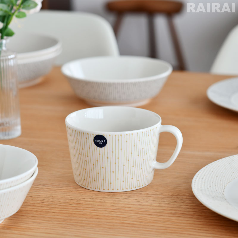 楽天市場】アラビア マグカップ 0.4L マイニオ サラストゥス ARABIA