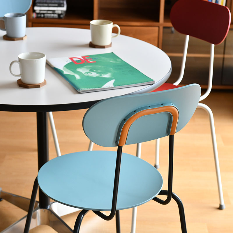 楽天市場】マジス マリオリナ スタッキングチェア スカイブルー レッド