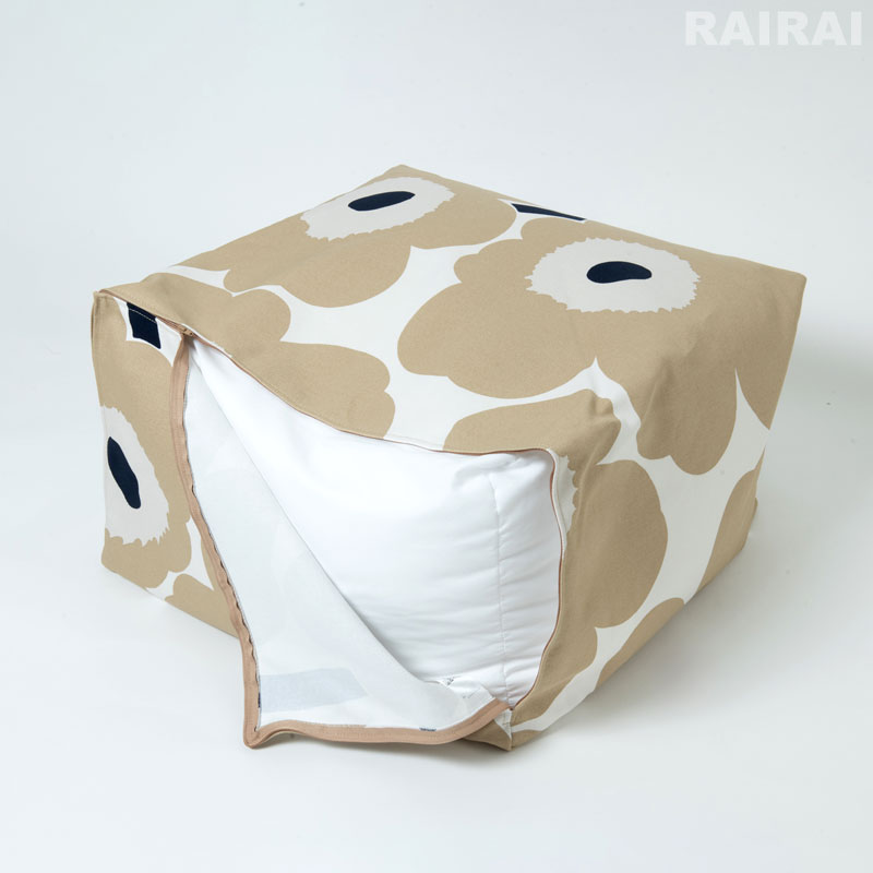 楽天市場】マリメッコ クッション ウニッコ 55cm PUFFI ビッグ