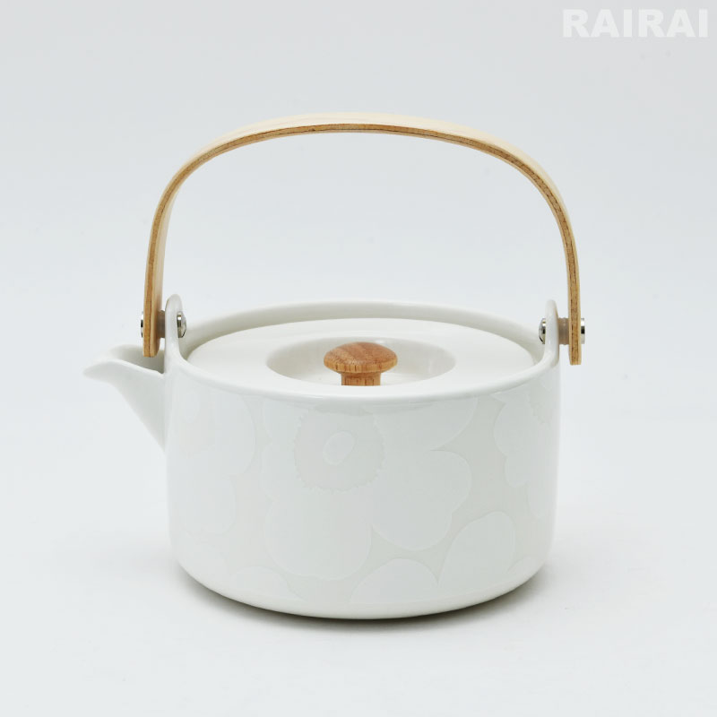 楽天市場】マリメッコ ティーポット 700ml ウニッコ ホワイト