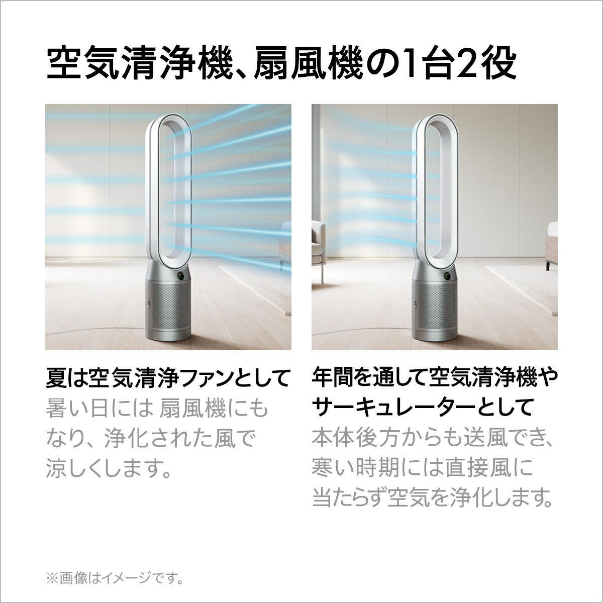 楽天市場】ダイソン Dyson Purifier Cool PC2 De-NOx 空気清浄ファン