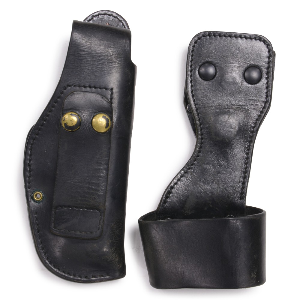 楽天市場】【中古】ドイツ警察 レザーホルスター ドロップダウン シグ