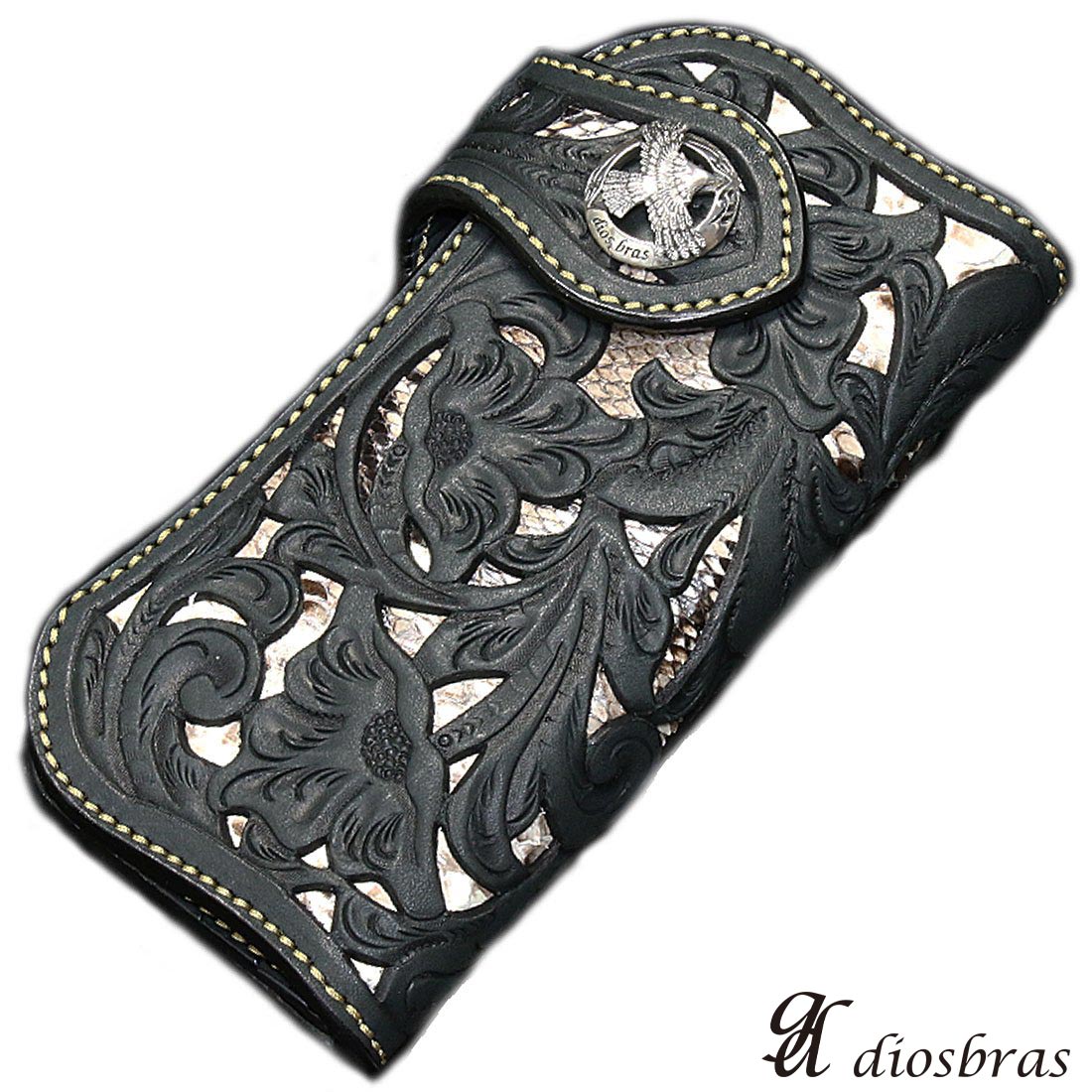 楽天市場】バイカーズウォレット レザーウォレット メンズ 長財布 本革