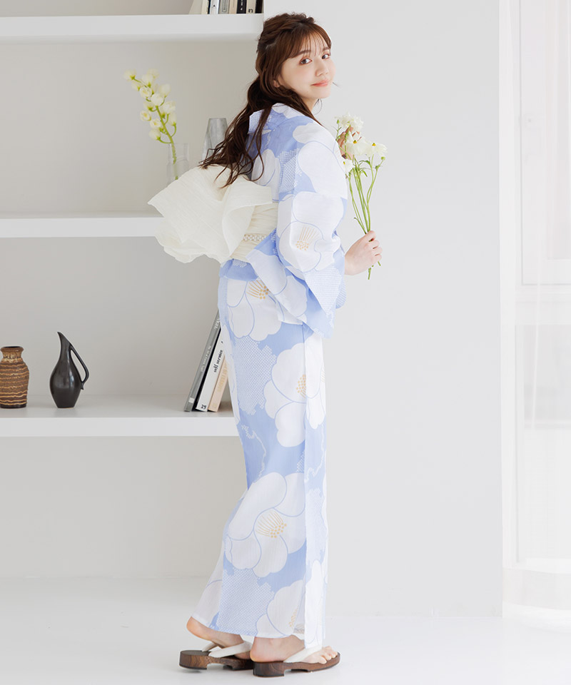 楽天市場】浴衣 5点セット レディース 2025 簡単（ゆかた・しわ兵児帯