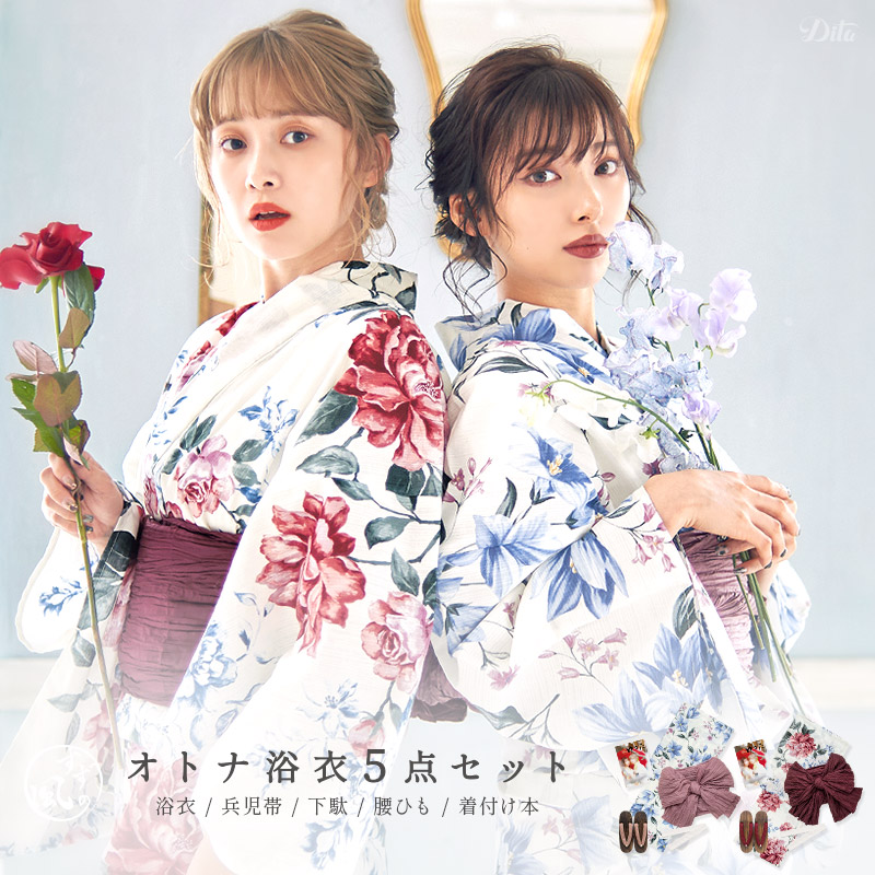 楽天市場】桔梗 浴衣の通販