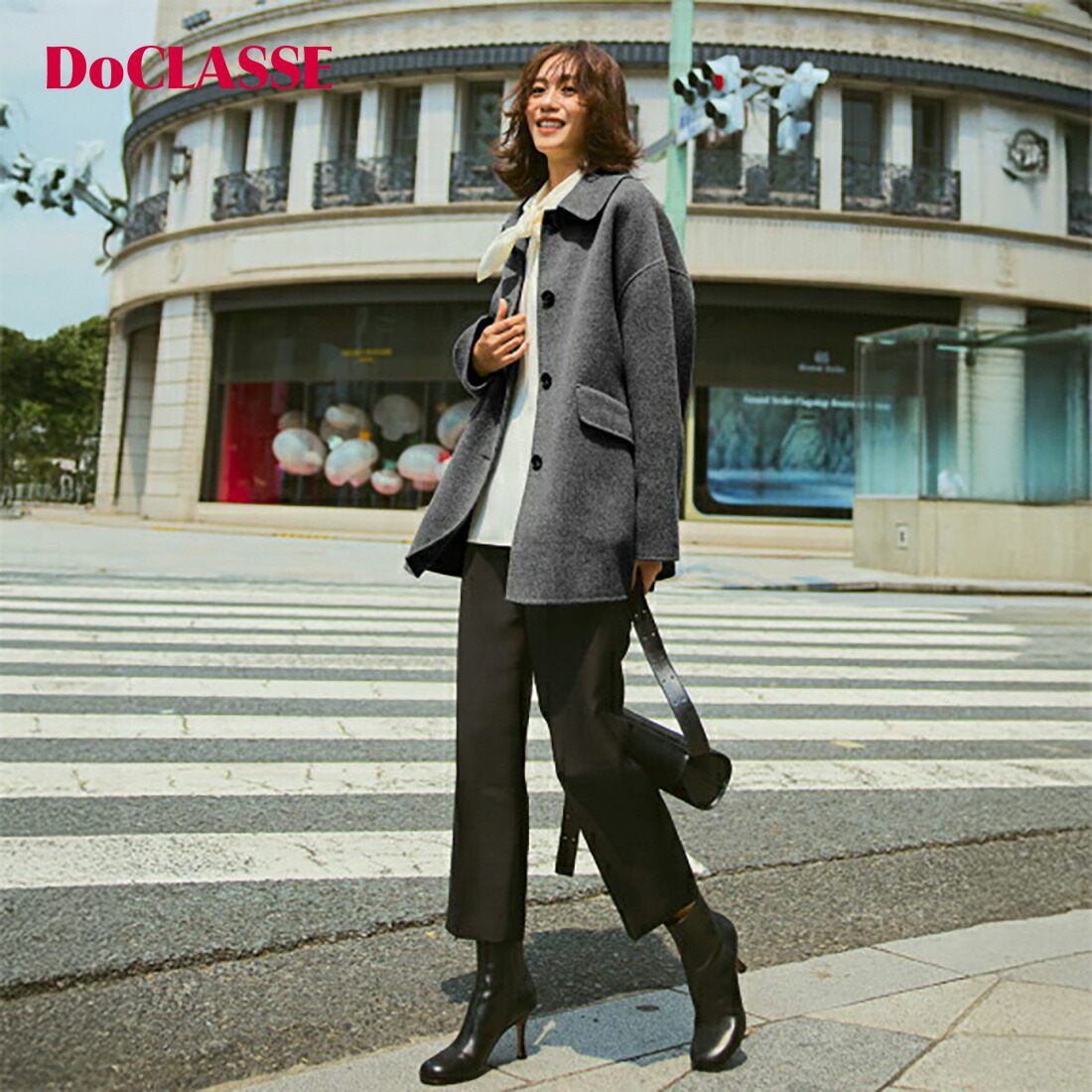 楽天市場】セール26%OFF ×【ポイント10倍】【ドゥクラッセ】 アウター