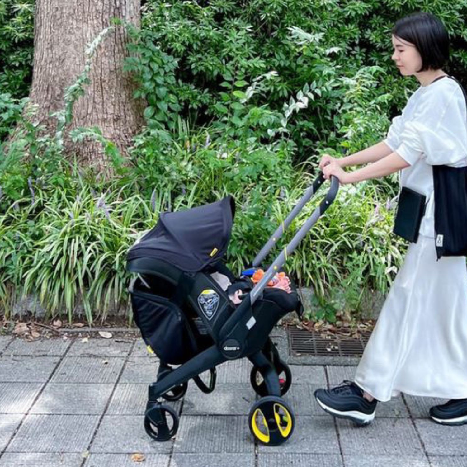 楽天市場】ドゥーナi スナップバッグ ベビーカー収納バッグ 簡単着脱