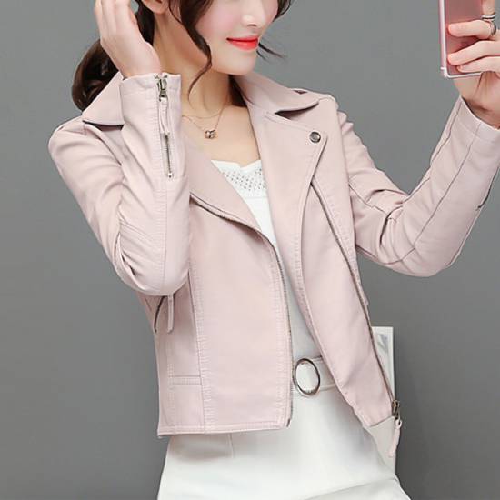 楽天市場】コート レディース 冬 ライダース ジャケット ピンク