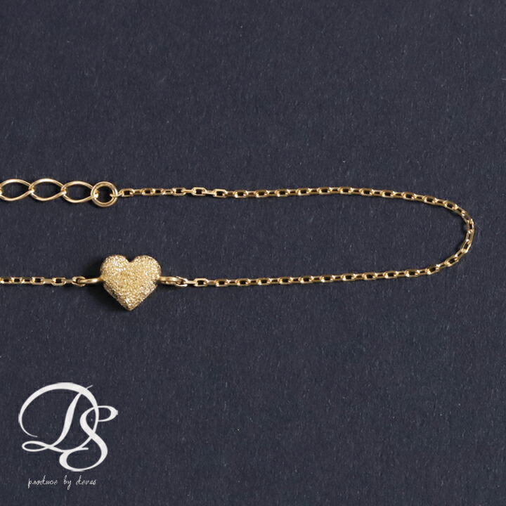 楽天市場】18金 ブレスレット k18 レディース シンプル ハート