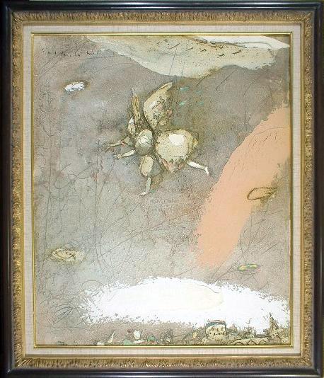 楽天市場】松井ヨシアキ 夢追い 油彩12号 : ギャラリーダッドアート