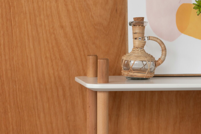 楽天市場】オープンラック 3段 幅80cm 高さ85.5cm 北欧 シェルフ