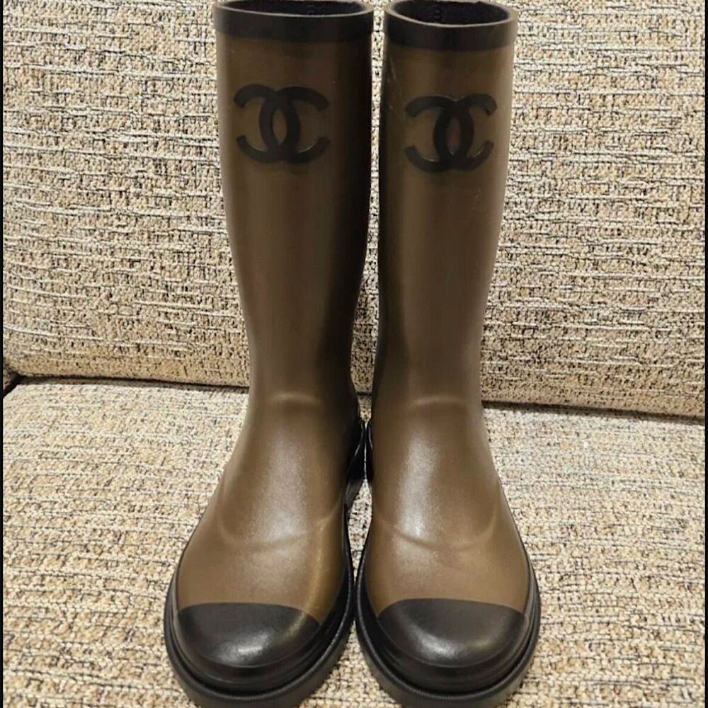 楽天市場】CHANEL（レインシューズ・長靴｜レディース靴）：靴の通販