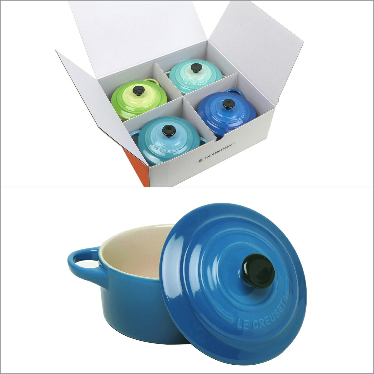 緊急お値下げ】ルクルーゼ ブルーベリー キャセロール ミニココット