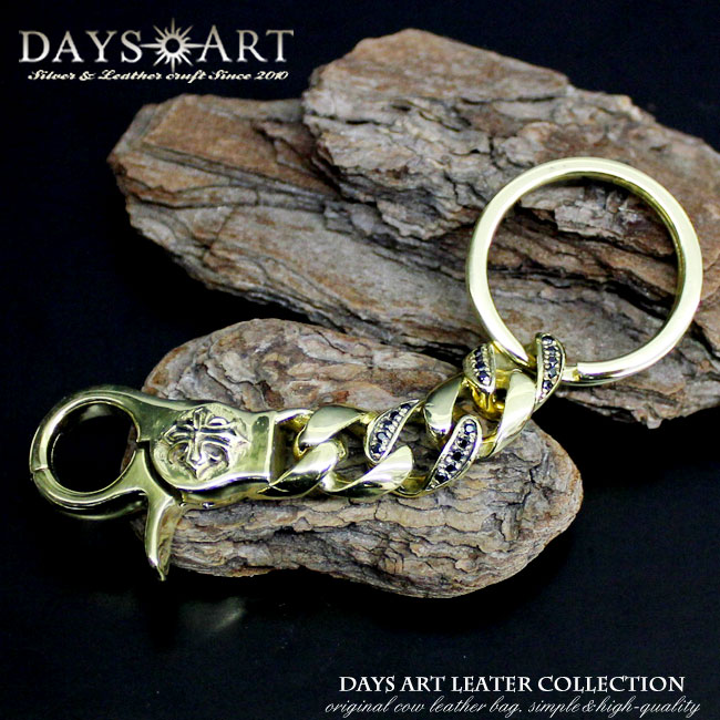 楽天市場】【スーパーSALE開催中】真鍮製 金色に輝くキーチェーン