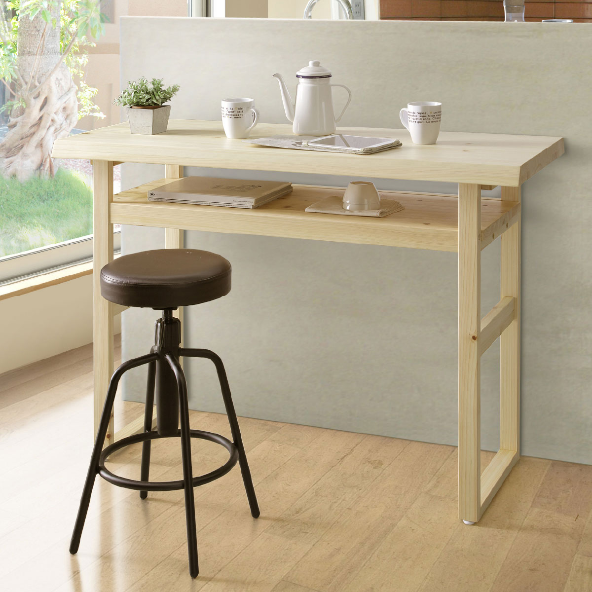 楽天市場】【P15倍 4h限定&5%OFF】 カウンターテーブル 高さ 85cm