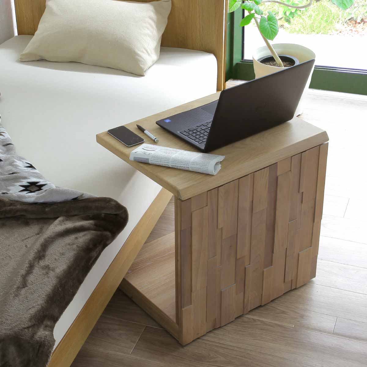 楽天市場】【50%OFF ~3/11 1:59】 サイドテーブル キャスター付き