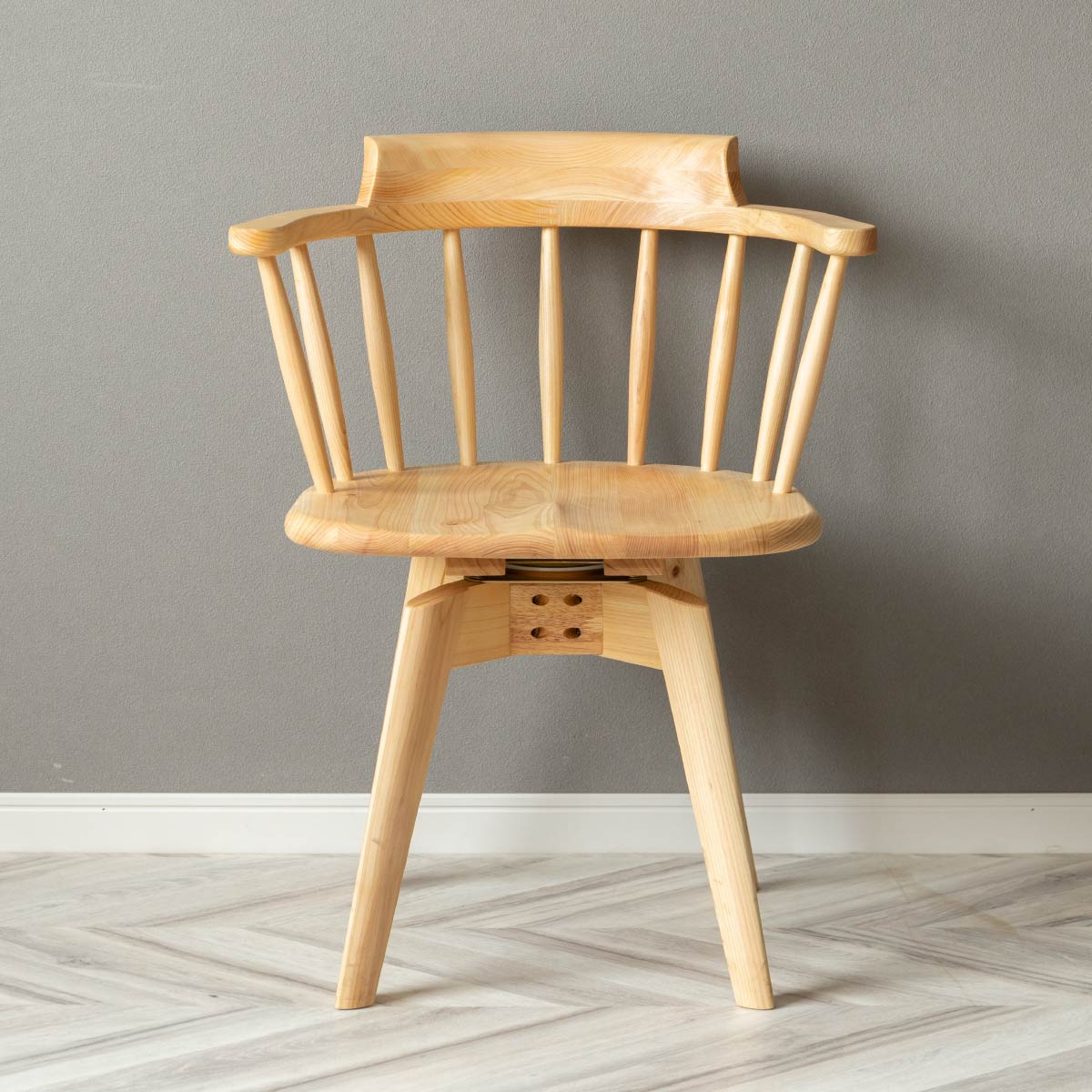 楽天市場】【5%OFFｸｰﾎﾟﾝ配布中】 ダイニングチェア 回転 肘付 回転式