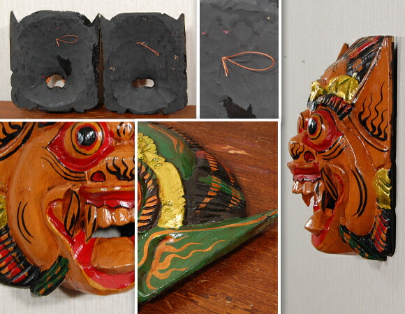 楽天市場】Barong バロン インドネシアの魔除け 壁飾り ウォールデコ