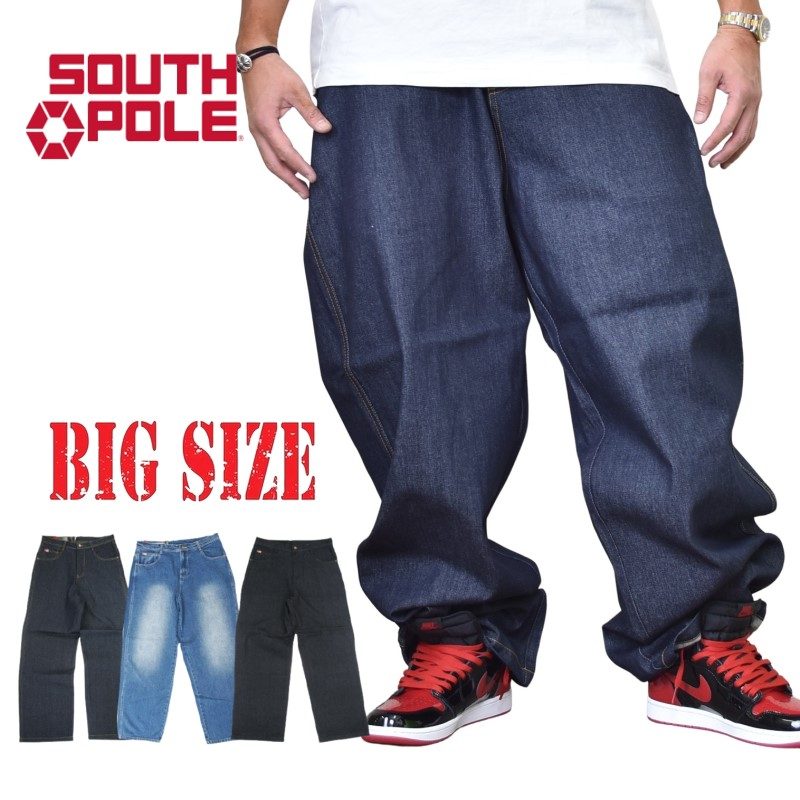 楽天市場】大きいサイズ メンズ SOUTHPOLE サウスポール デニムパンツ