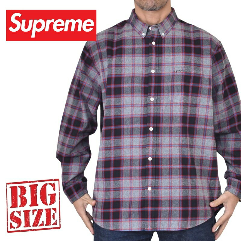 楽天市場】supreme plaid flannel（トップス｜メンズファッション）の通販